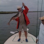 Redfish pose